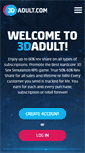 Mobile Screenshot of 3dadult.com